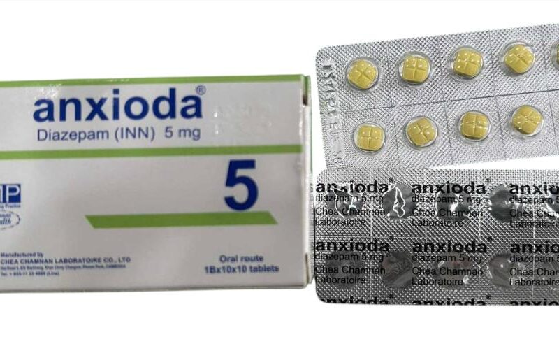 Anxioda GMP Diazepam 5mg
