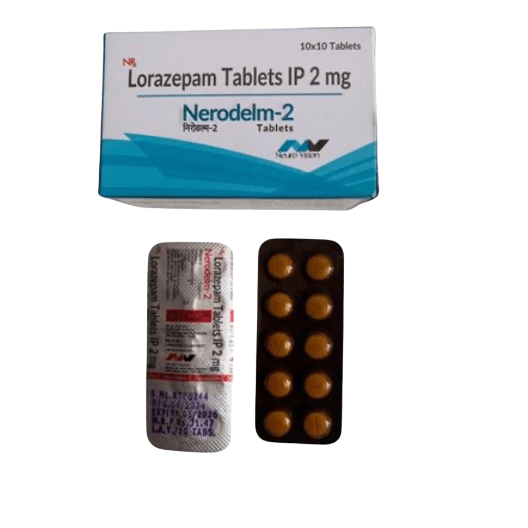 Nerodelm-2 Lorazepam 2mg